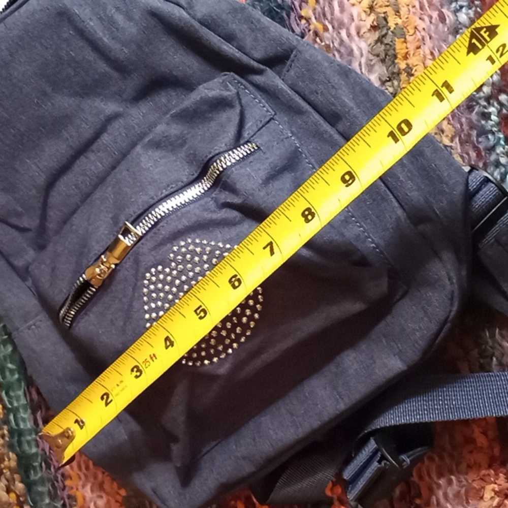 New CANVAS  mini backpack by Daisy Street #A180 - Picture 11 of 13